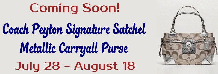 Coach Peyton Carryall Purse Event – Blogger Opp
